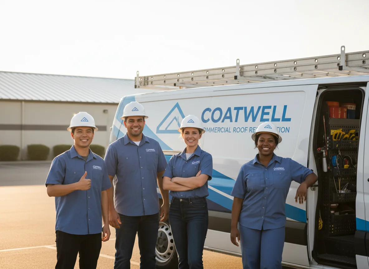 Commercial roof coating company in West Brookfield, MA